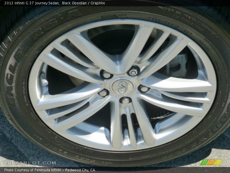 Black Obsidian / Graphite 2013 Infiniti G 37 Journey Sedan