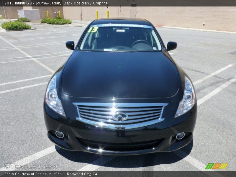Black Obsidian / Graphite 2013 Infiniti G 37 Journey Sedan