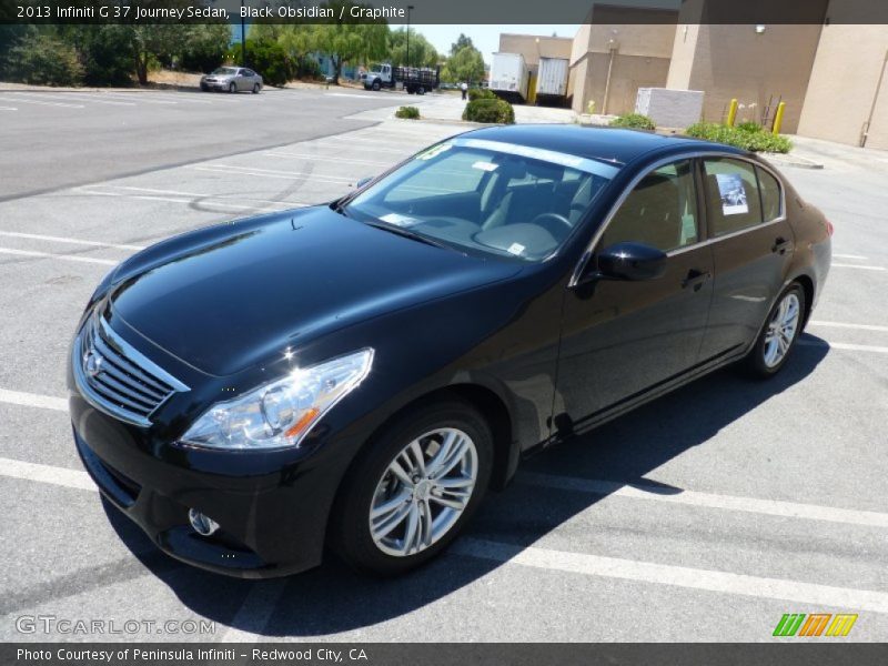 Black Obsidian / Graphite 2013 Infiniti G 37 Journey Sedan