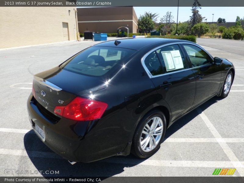 Black Obsidian / Graphite 2013 Infiniti G 37 Journey Sedan
