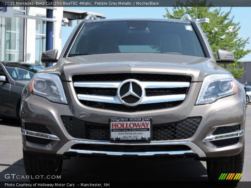 Pebble Grey Metallic / Mocha/Black 2015 Mercedes-Benz GLK 250 BlueTEC 4Matic
