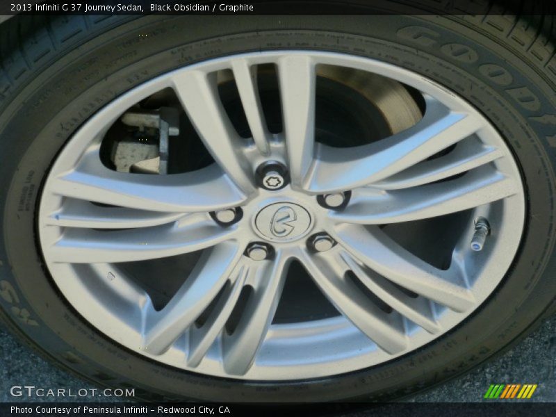 Black Obsidian / Graphite 2013 Infiniti G 37 Journey Sedan