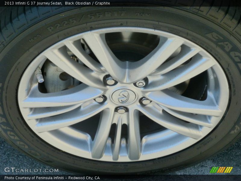 Black Obsidian / Graphite 2013 Infiniti G 37 Journey Sedan
