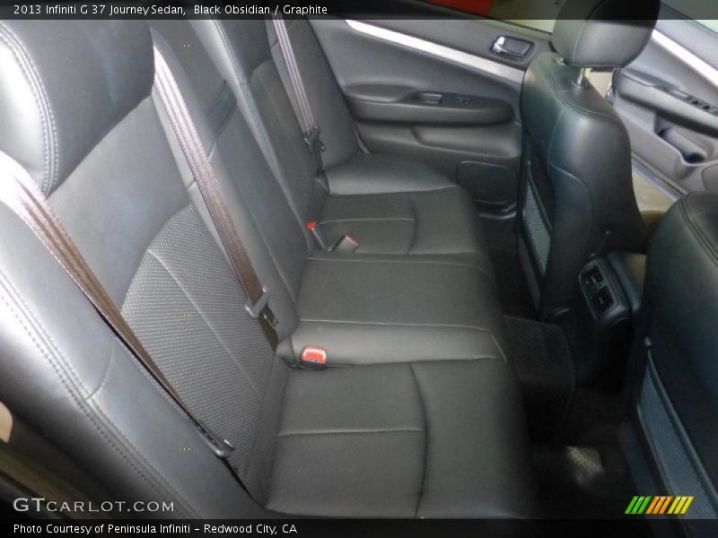Black Obsidian / Graphite 2013 Infiniti G 37 Journey Sedan