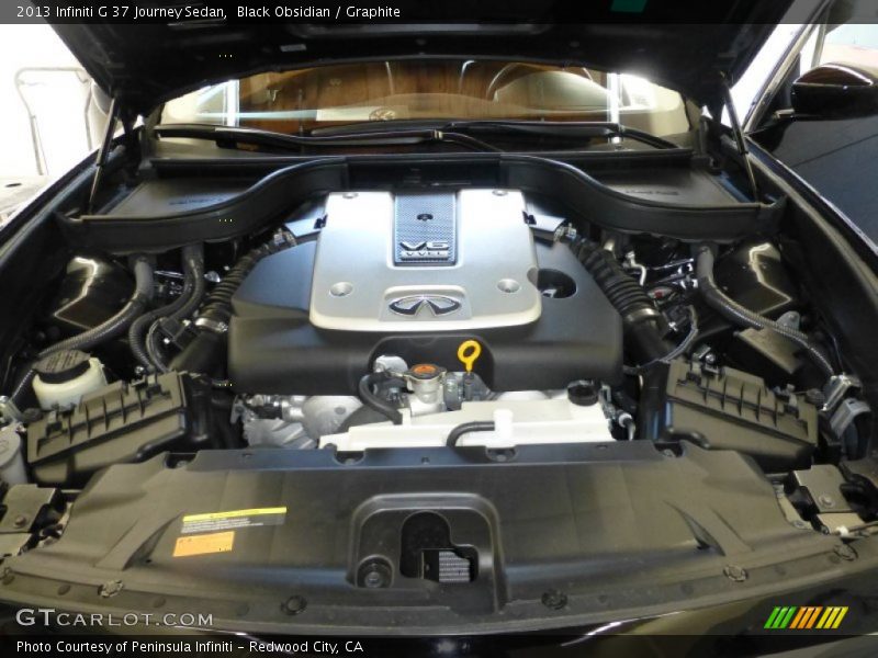Black Obsidian / Graphite 2013 Infiniti G 37 Journey Sedan