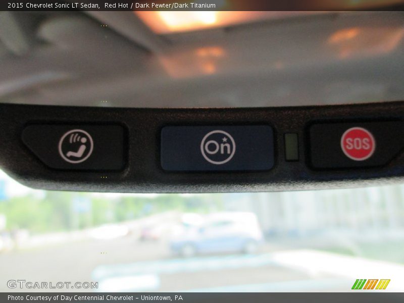 Red Hot / Dark Pewter/Dark Titanium 2015 Chevrolet Sonic LT Sedan