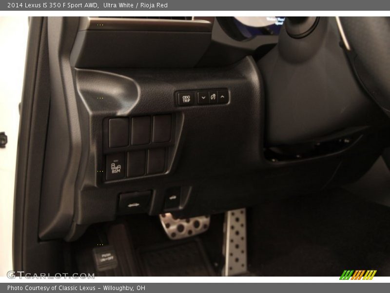 Ultra White / Rioja Red 2014 Lexus IS 350 F Sport AWD