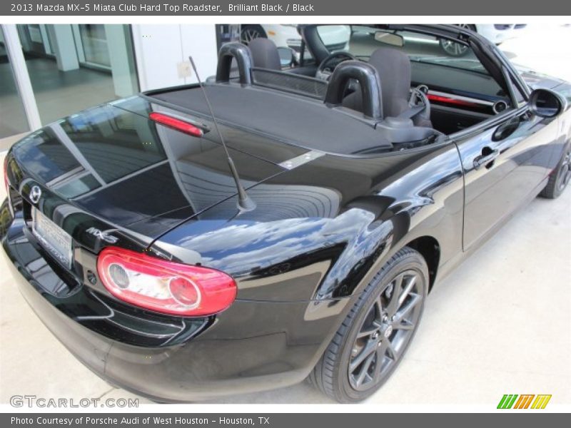 Brilliant Black / Black 2013 Mazda MX-5 Miata Club Hard Top Roadster