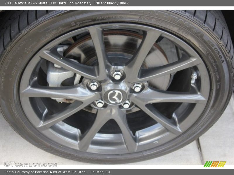 Brilliant Black / Black 2013 Mazda MX-5 Miata Club Hard Top Roadster