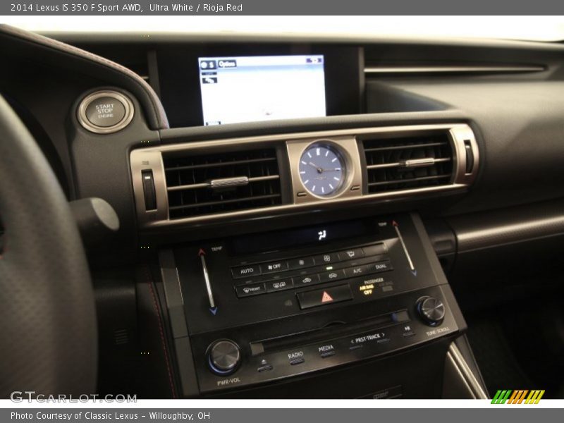 Ultra White / Rioja Red 2014 Lexus IS 350 F Sport AWD