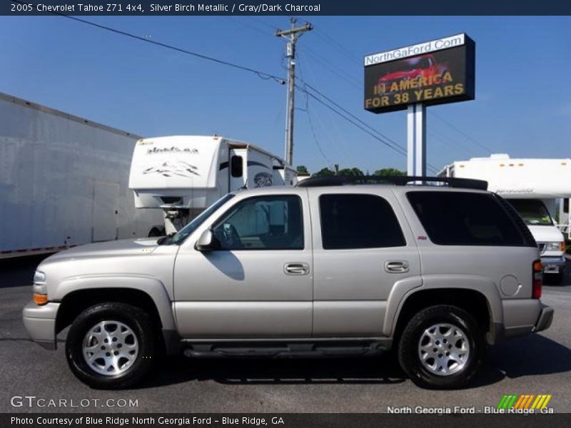 Silver Birch Metallic / Gray/Dark Charcoal 2005 Chevrolet Tahoe Z71 4x4