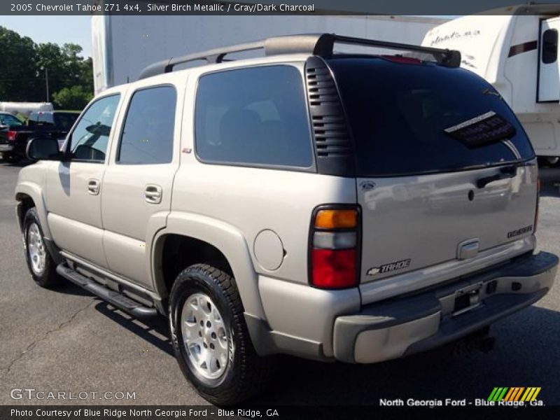 Silver Birch Metallic / Gray/Dark Charcoal 2005 Chevrolet Tahoe Z71 4x4