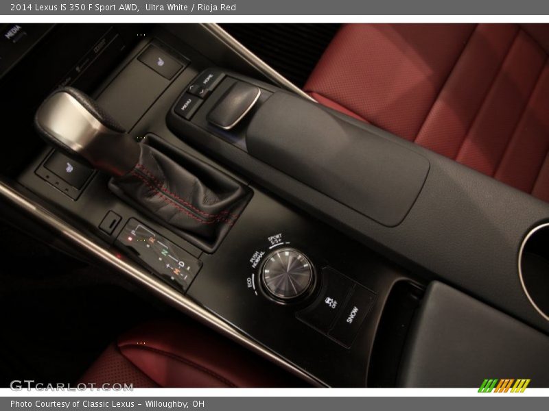 Ultra White / Rioja Red 2014 Lexus IS 350 F Sport AWD