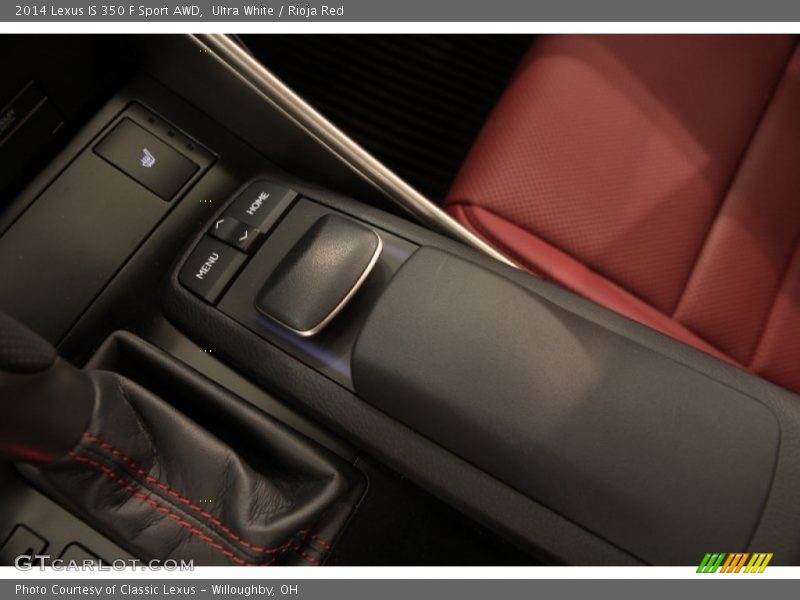 Ultra White / Rioja Red 2014 Lexus IS 350 F Sport AWD