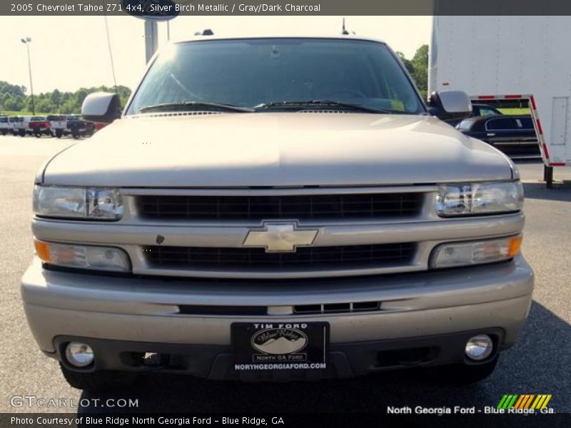 Silver Birch Metallic / Gray/Dark Charcoal 2005 Chevrolet Tahoe Z71 4x4
