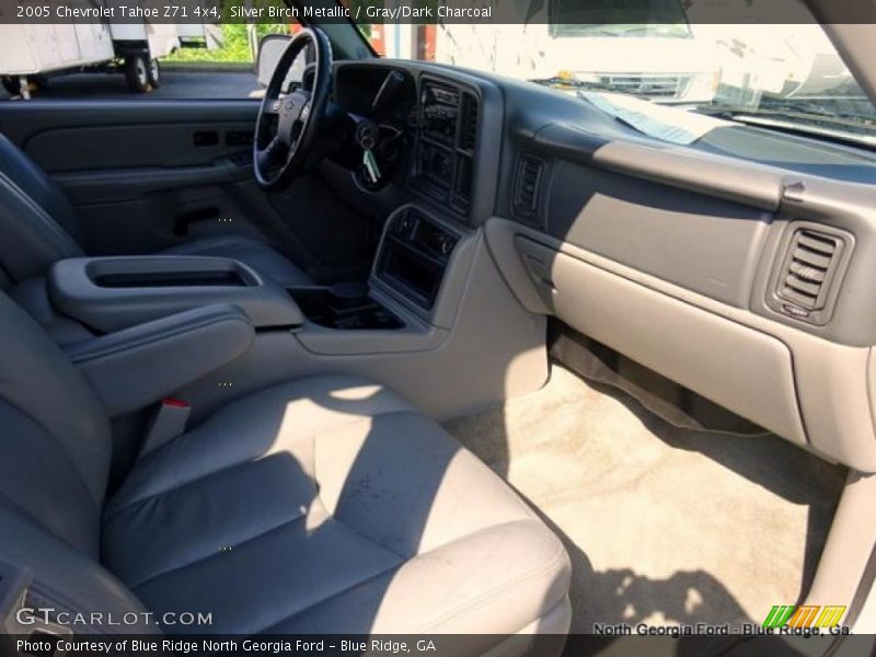 Silver Birch Metallic / Gray/Dark Charcoal 2005 Chevrolet Tahoe Z71 4x4