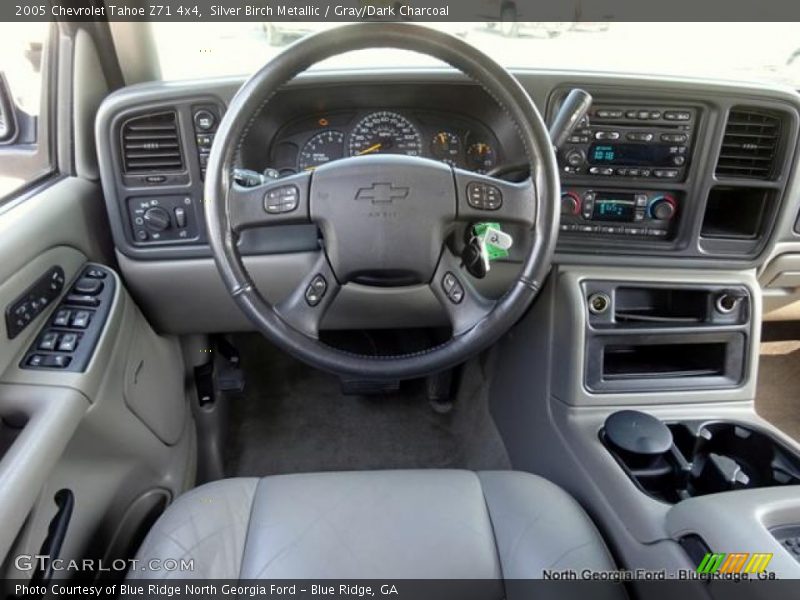 Silver Birch Metallic / Gray/Dark Charcoal 2005 Chevrolet Tahoe Z71 4x4