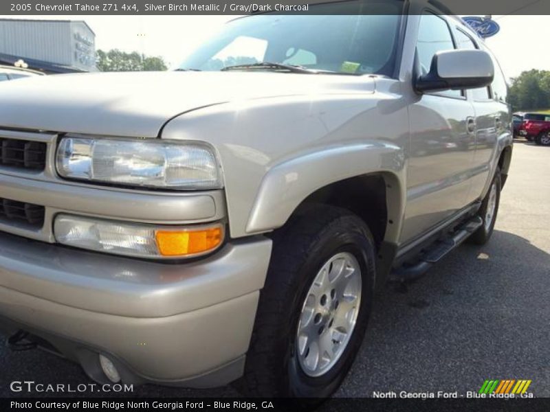 Silver Birch Metallic / Gray/Dark Charcoal 2005 Chevrolet Tahoe Z71 4x4