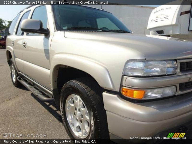 Silver Birch Metallic / Gray/Dark Charcoal 2005 Chevrolet Tahoe Z71 4x4