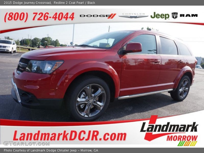 Redline 2 Coat Pearl / Black 2015 Dodge Journey Crossroad