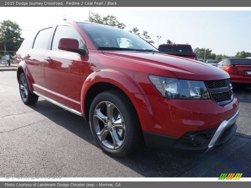 Redline 2 Coat Pearl / Black 2015 Dodge Journey Crossroad