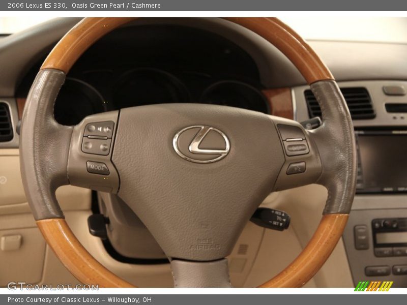 Oasis Green Pearl / Cashmere 2006 Lexus ES 330