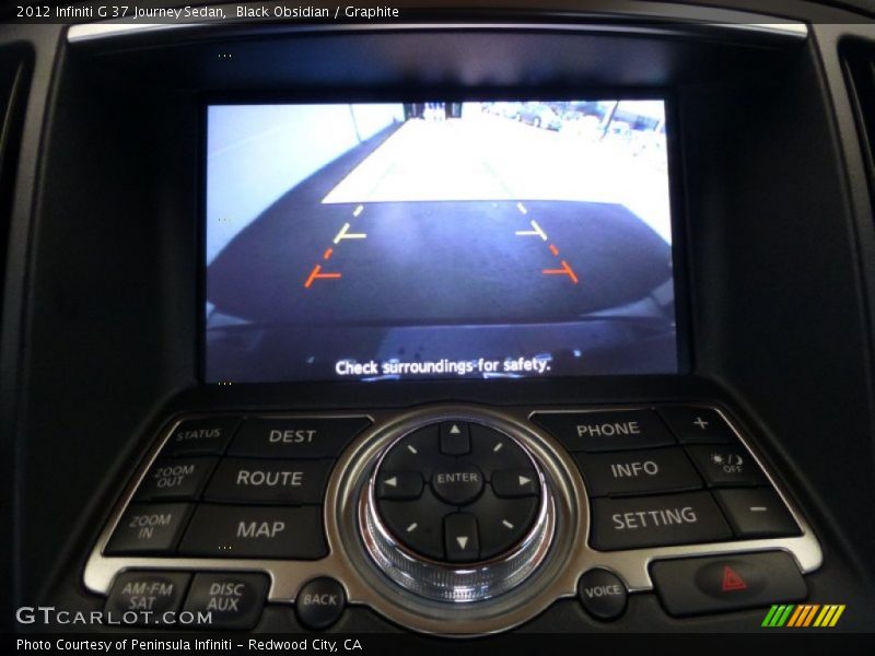 Black Obsidian / Graphite 2012 Infiniti G 37 Journey Sedan