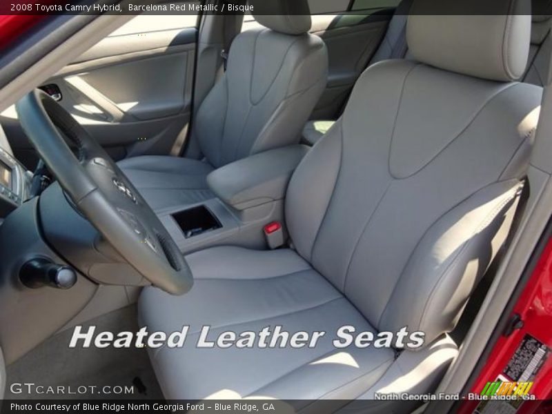 Barcelona Red Metallic / Bisque 2008 Toyota Camry Hybrid