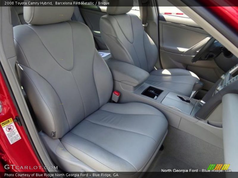 Barcelona Red Metallic / Bisque 2008 Toyota Camry Hybrid
