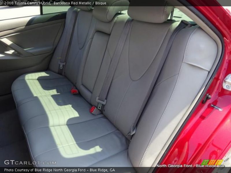 Barcelona Red Metallic / Bisque 2008 Toyota Camry Hybrid