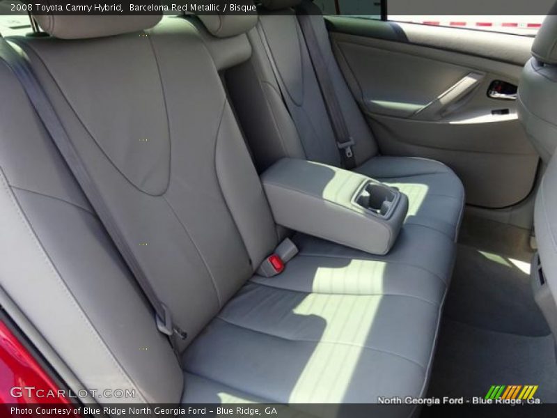 Barcelona Red Metallic / Bisque 2008 Toyota Camry Hybrid