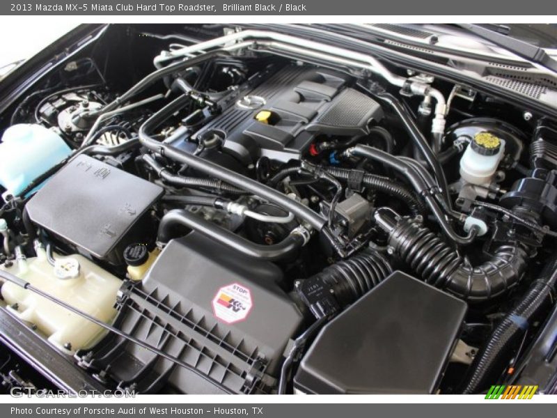  2013 MX-5 Miata Club Hard Top Roadster Engine - 2.0 Liter MZR DOHC 16-Valve VVT 4 Cylinder