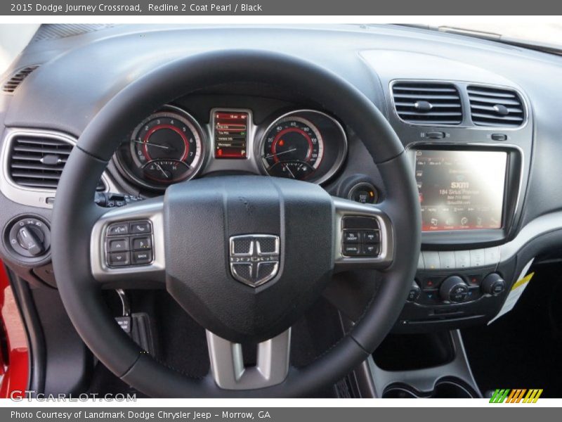 Redline 2 Coat Pearl / Black 2015 Dodge Journey Crossroad