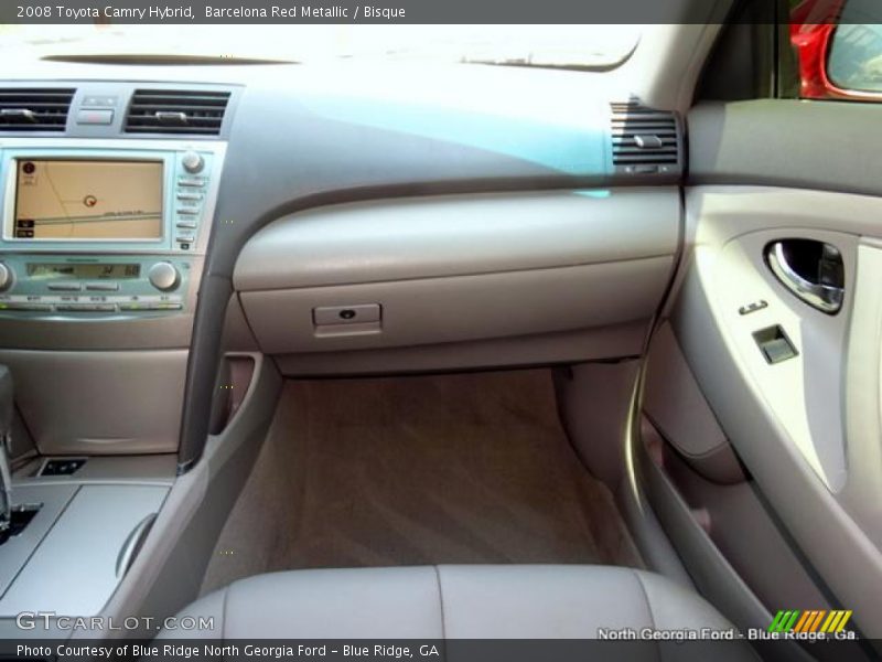 Barcelona Red Metallic / Bisque 2008 Toyota Camry Hybrid