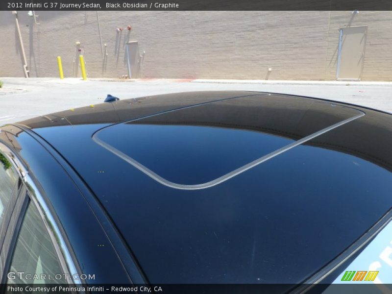 Black Obsidian / Graphite 2012 Infiniti G 37 Journey Sedan