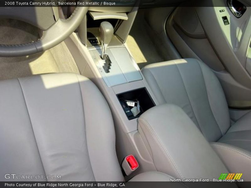 Barcelona Red Metallic / Bisque 2008 Toyota Camry Hybrid