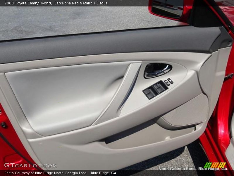 Barcelona Red Metallic / Bisque 2008 Toyota Camry Hybrid