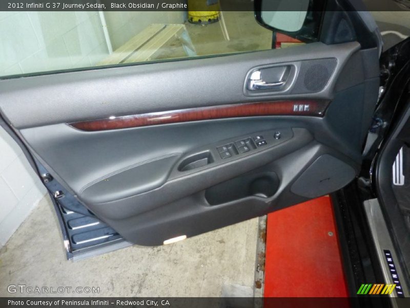 Black Obsidian / Graphite 2012 Infiniti G 37 Journey Sedan