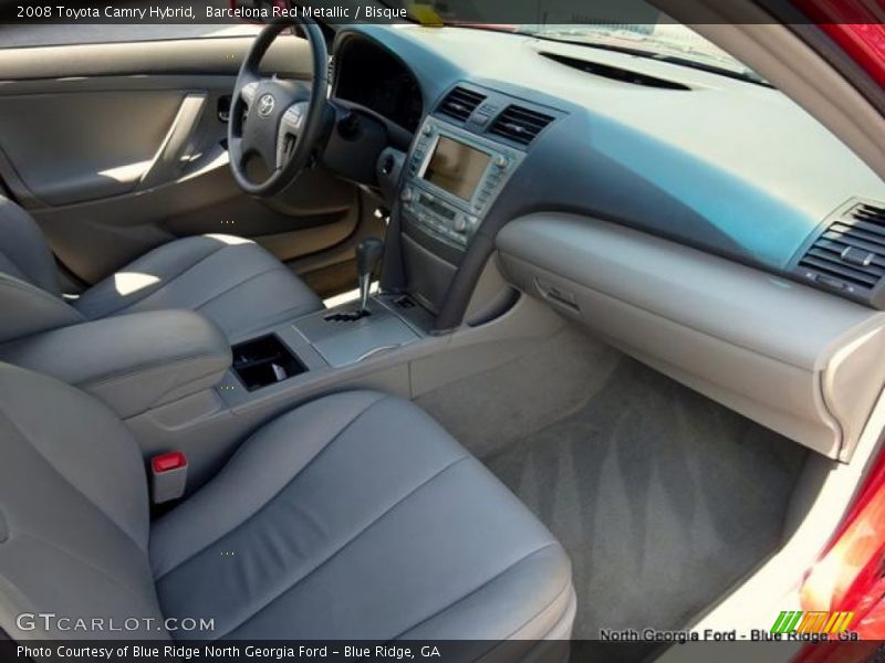 Barcelona Red Metallic / Bisque 2008 Toyota Camry Hybrid