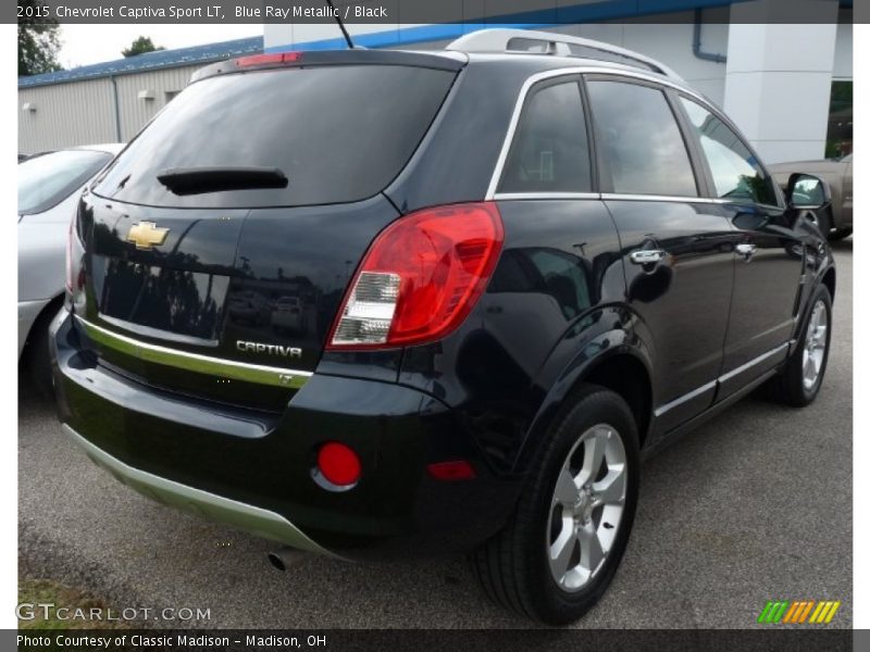 Blue Ray Metallic / Black 2015 Chevrolet Captiva Sport LT