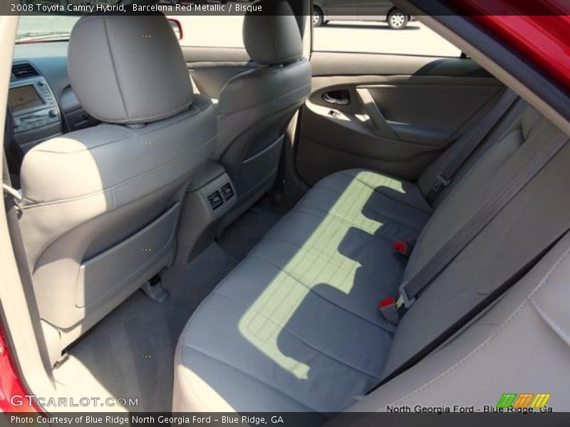 Barcelona Red Metallic / Bisque 2008 Toyota Camry Hybrid