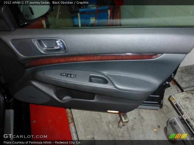 Black Obsidian / Graphite 2012 Infiniti G 37 Journey Sedan
