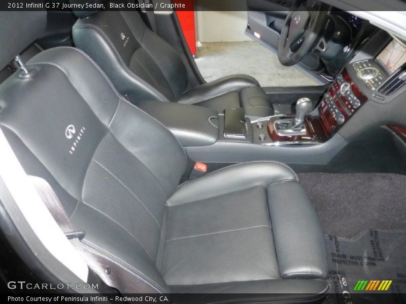 Black Obsidian / Graphite 2012 Infiniti G 37 Journey Sedan