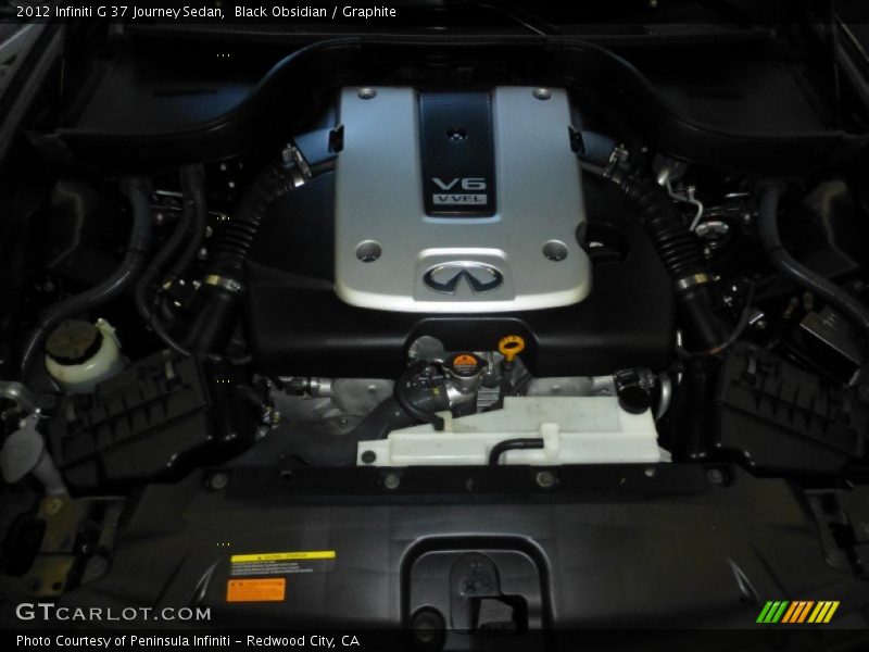 Black Obsidian / Graphite 2012 Infiniti G 37 Journey Sedan