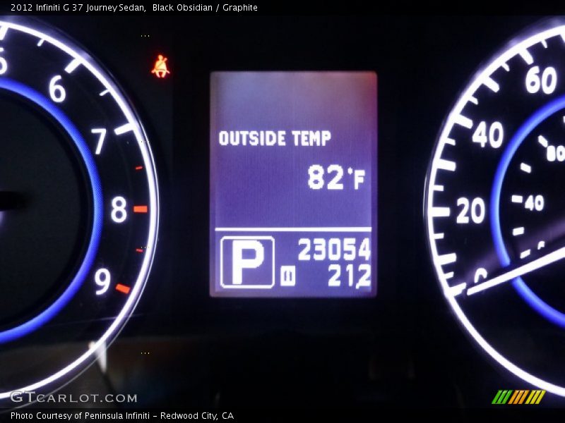 Black Obsidian / Graphite 2012 Infiniti G 37 Journey Sedan