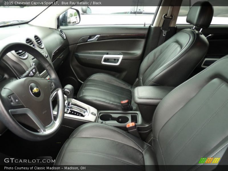 Front Seat of 2015 Captiva Sport LT