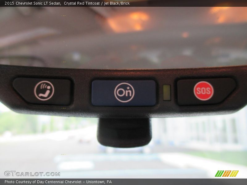 Crystal Red Tintcoat / Jet Black/Brick 2015 Chevrolet Sonic LT Sedan
