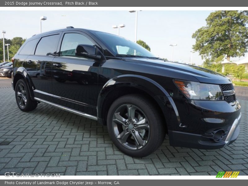 Pitch Black / Black 2015 Dodge Journey Crossroad