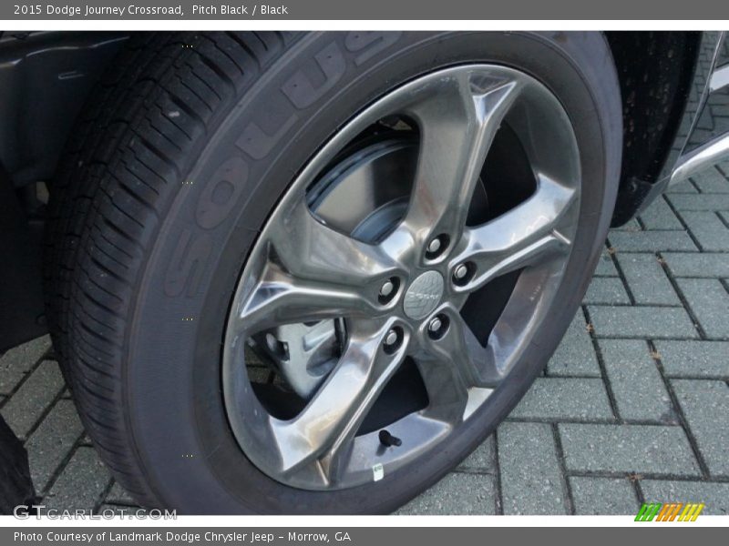 Pitch Black / Black 2015 Dodge Journey Crossroad