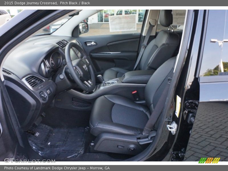 Pitch Black / Black 2015 Dodge Journey Crossroad